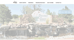 Desktop Screenshot of desertgreensgolfcourse.com